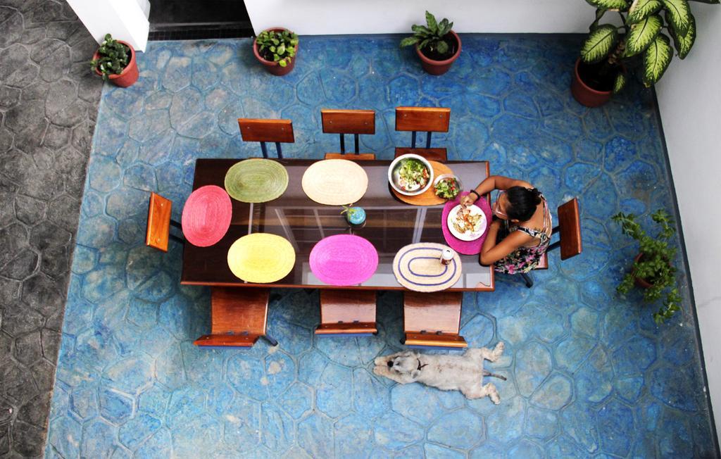 Hostal Azul Y Blanco Santa Cruz Huatulco Eksteriør billede